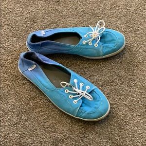 Blue ombré Vans